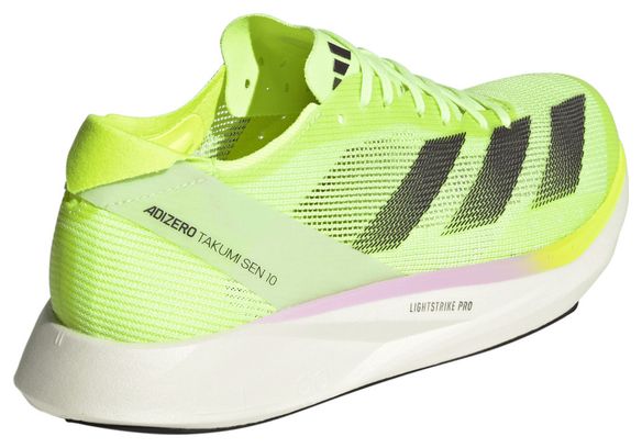 Chaussures de Running Femme adidas Performance adizero Takumi Sen 10 Vert Jaune