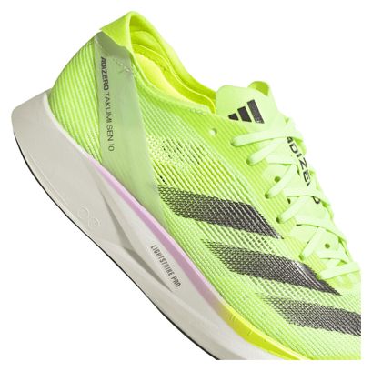 Chaussures de Running Femme adidas Performance adizero Takumi Sen 10 Vert Jaune