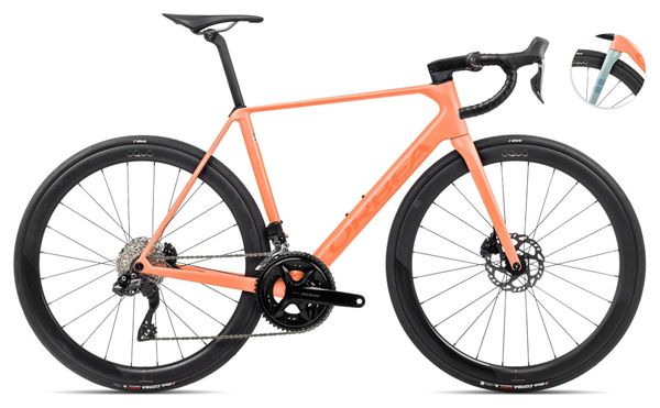 Orbea Orca M30iLTD PWR Rennrad Shimano 105 Di2 12S 700 mm Orange Cloud 2024