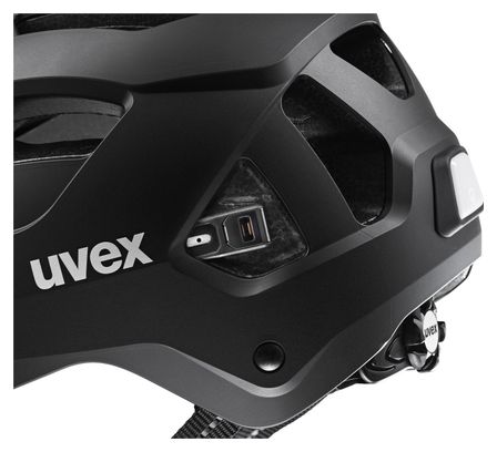 Casque Ville Uvex City Stride Mips Hiplok Noir