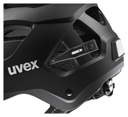 Casque Ville Uvex City Stride Mips Hiplok Noir