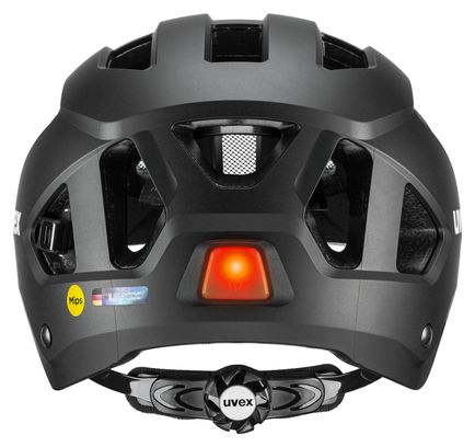 Casque Ville Uvex City Stride Mips Hiplok Noir