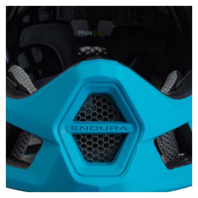 Endura MT500 Mips Grey/Blue Casco Integrale Unisex