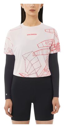 Salomon S/Lab Speed Lauf-T-Shirt für Damen, rosa