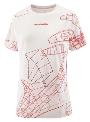 Salomon S/Lab Speed Lauf-T-Shirt für Damen, rosa