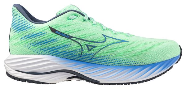 Mizuno Wave Rider 28 Herren Running Schuh Grün/Blau