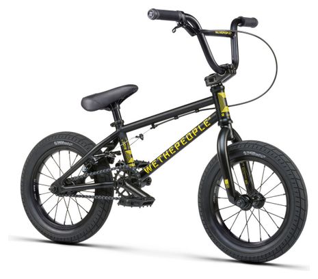 BMX Freestyle WeThePeople Riot 14.5TT matt Black / Yellow