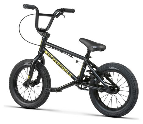 BMX Freestyle WeThePeople Riot 14.5TT opaco Nero / Giallo