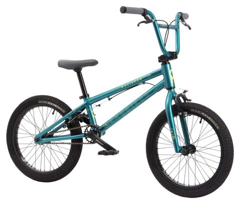 Vélo BMX alu enfant RAVISHER LL turquoise 18 pouces 8.6kg