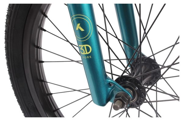Vélo BMX alu enfant RAVISHER LL turquoise 18 pouces 8.6kg