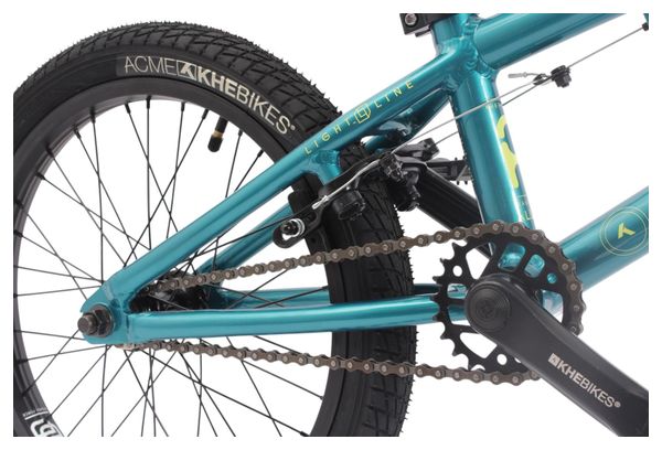 Vélo BMX alu enfant RAVISHER LL turquoise 18 pouces 8.6kg
