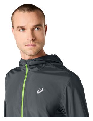 Veste Coupe-Vent Asics Core Gris Homme