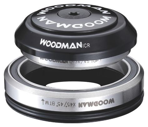 WOODMAN Jeu de Direction AXIS L - ICR Intégré Conique 1.5'' pour pivot 1''1/8 Noir