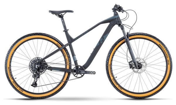 Raymon HardRay Nine 6.0 Bicicleta de montaña rígida Sram SX Eagle 12V 29'' Negro / Azul 2023