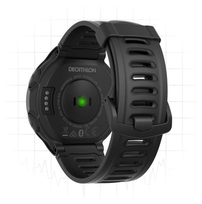 GPS-Uhr Kiprun 500 by Coros Schwarz