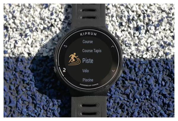 GPS-Uhr Kiprun 500 by Coros Schwarz