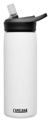 Isotherme Flasche Camelbak Eddy + 600 ml Weiß