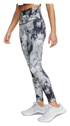 Nike Dri-Fit One Donna Grigio Bianco Legging