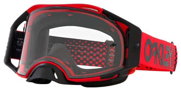 Oakley Airbrake MX Moto Mask Rot / Clear / Ref: OO7046-E1
