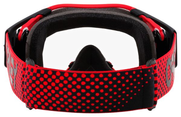 Oakley Airbrake MX Moto Mask Rot / Clear / Ref: OO7046-E1