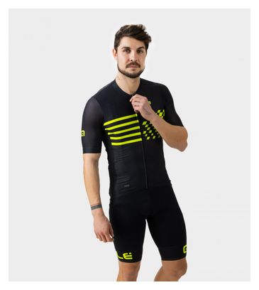 Alé Play Short Sleeve Jersey Black