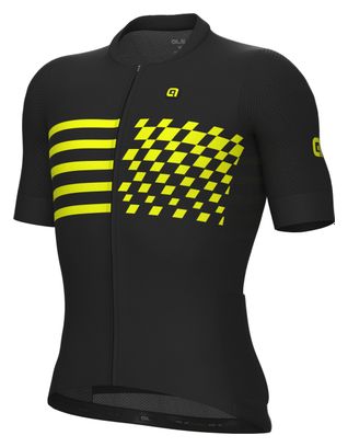 Alé Play Short Sleeve Jersey Black