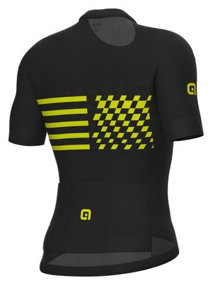 Alé Play Short Sleeve Jersey Black