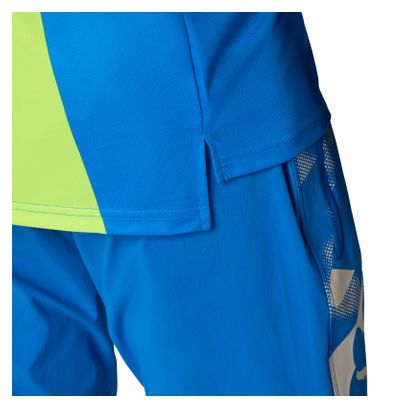 Fox Ranger Tactile Short Sleeve Jersey Blue/White/Green Men's