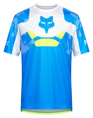 Fox Ranger Tactile Short Sleeve Jersey Blue/White/Green Men's