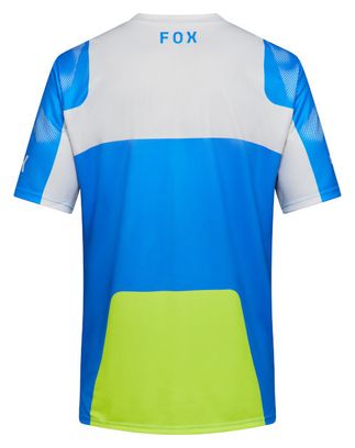 Fox Ranger Tactile Short Sleeve Jersey Blue/White/Green Men's