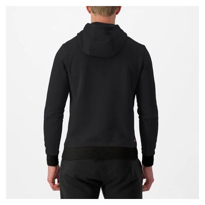 Sweat à Capuche Castelli Logo Hoodie Noir 