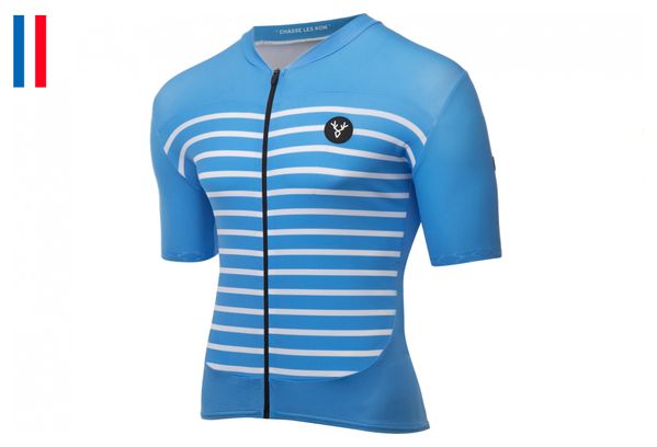 Maillot mangas cortas azul marino LeBram Ventoux Fit azul