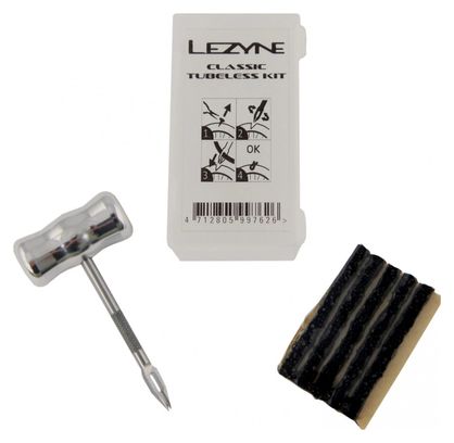 Lezyne Classic Tubeless Kit + 5 Tire Plugs