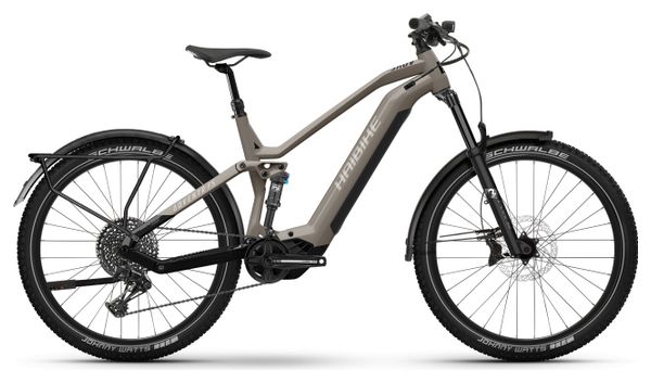 Vollgefedertes E-Mountainbike Haibike Adventr FS 10 Sram NX Eagle 12V 720 Wh 29'' Grau