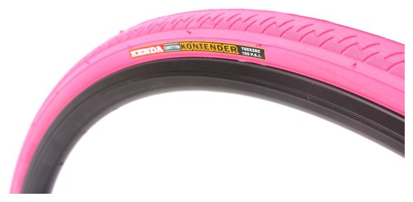 Set de pneus vélo Kenda Kontender 28 pouces / 700 x 26C + chambre à air FV