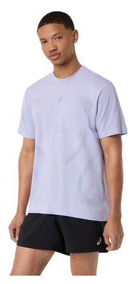 Asics Road Seamless Purple Men's Running T-Shirt