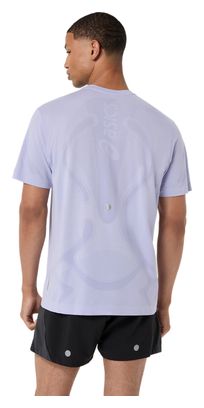 Asics Road Seamless Purple Men's Running T-Shirt