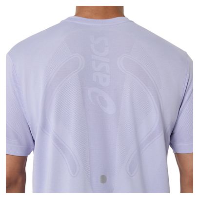 Asics Road Seamless Purple Men's Running T-Shirt
