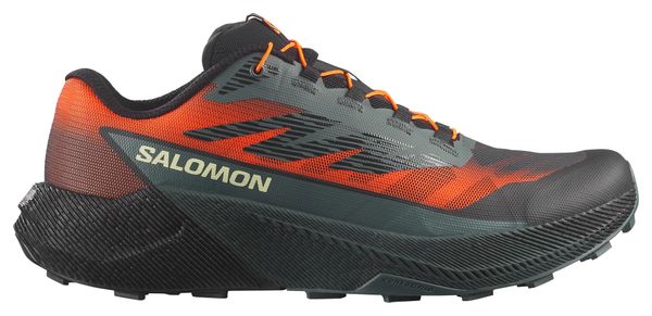 Salomon Pulsar Quiver Men's Trail Running Shoes - Green/Black/Orange