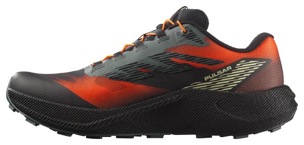 Salomon Pulsar Quiver Men's Trail Running Shoes - Green/Black/Orange