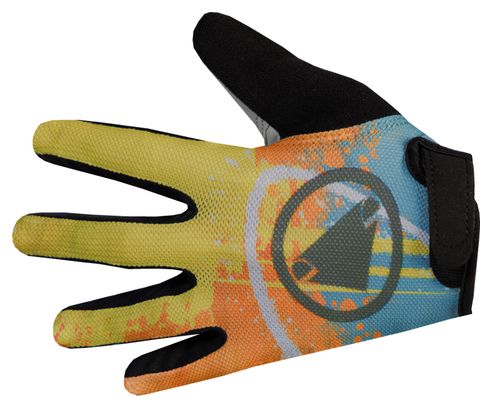 Gants Longs Enfant Endura Hummvee Jaune