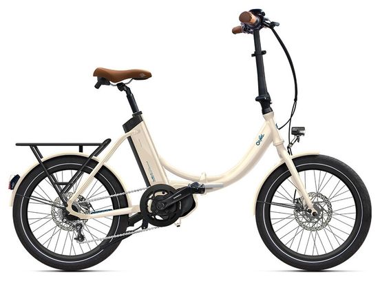 O2 Feel iPeps 5 Shimano Nexus 7V 360 Wh 20'' White Linen Electric Folding Bike