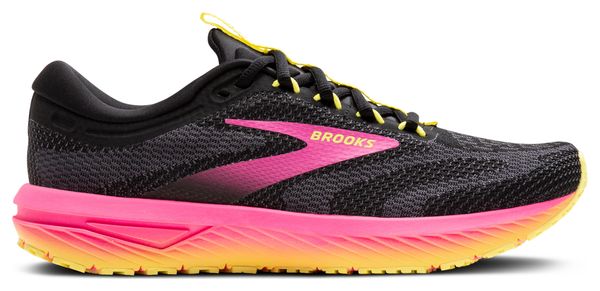 Brooks Revel 7 Hardloopschoenen Zwart/Roze