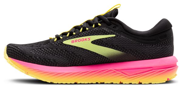 Brooks Revel 7 Hardloopschoenen Zwart/Roze