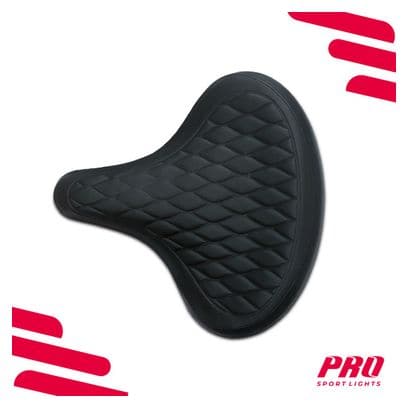 Selle de vélo Royal Cruiser - Noire - Rembourrage en mousse