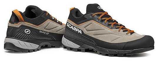 Zapato de aproximación Scarpa Rapid XT Hombre Marrón/Naranja