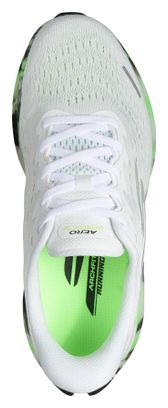 Skechers Slip-ins Aero Spark Glow in the Dark Laufschuhe, Weiß/Grün, Damen