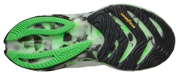 Skechers Slip-ins Aero Spark Glow in the Dark Laufschuhe, Weiß/Grün, Damen