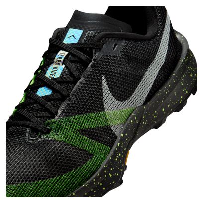 Nike Kiger 10 Trailschoenen Zwart/Groen Heren