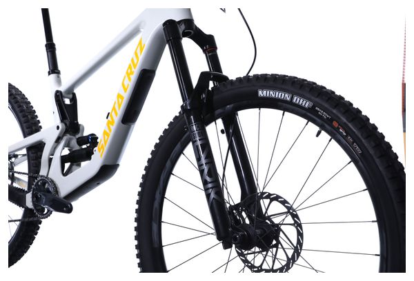Santa Cruz Bronson 4.1 Full-Suspension MTB Sram GX AXS 12S MX (29/27.5'') White 2024